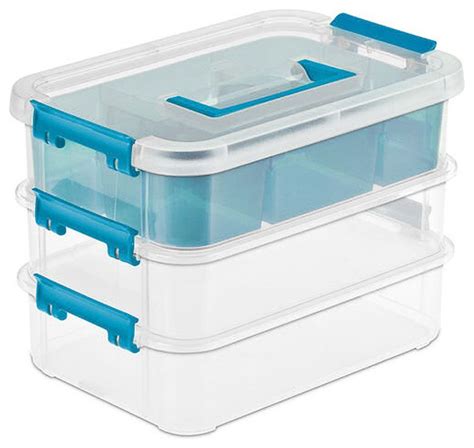 Sterilite Stackable Containers - Contemporary - Food Storage Containers ...