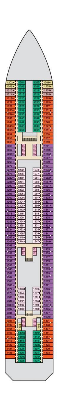 Carnival Victory Deck Plans