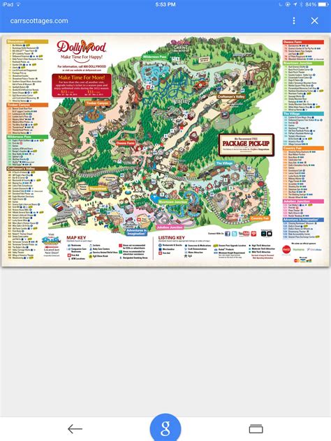 Map of Dollywood | Hollywood map, Universal studios hollywood ...