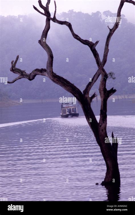 BOATING IN THEKKADY KERALA Stock Photo - Alamy