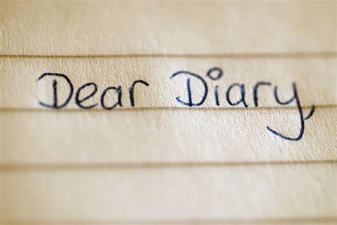 Dear Diary | The beginning of a child's diary entry | Philippa Willitts ...