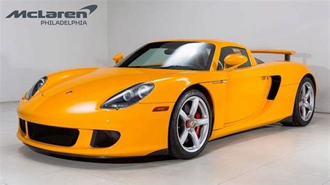 Unique Porsche Carrera GT Signal Yellow Demands $1.24 Million