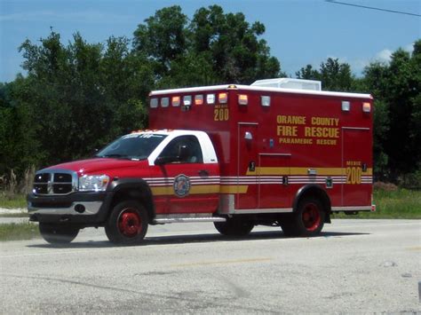 Orange County Fire Rescue - Paramedic Rescue - Medic 200 | Flickr ...