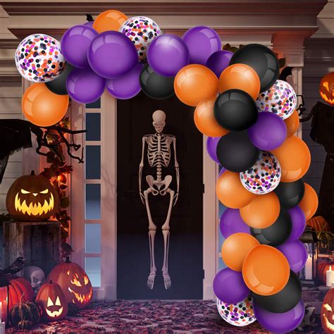 Halloween Balloons Set Birthday Party Decorations Balloons Fashion ...