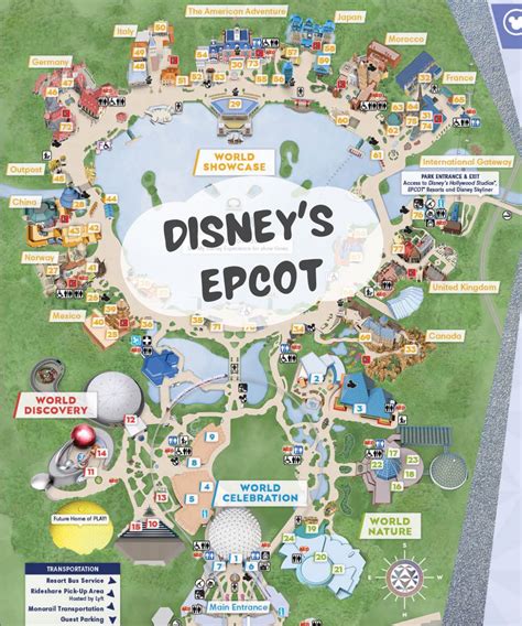 Disney's Epcot Rides and Attractions - Moms Make it Magical