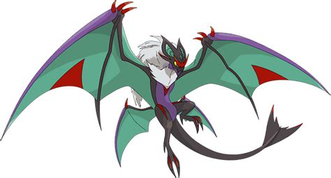 Mega Noivern Pokédex: stats, moves, evolution, locations ... - Pokémon ...