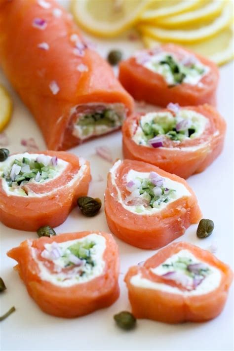 Smoked Salmon Pinwheel Recipe