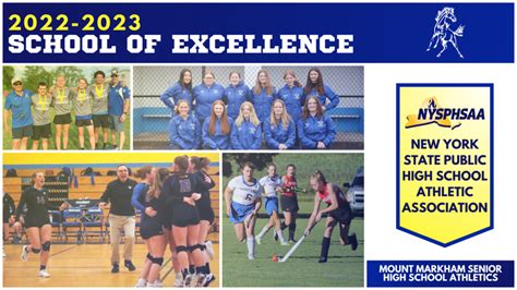 Mount Markham High School Recognized as School of Excellence | Mount ...