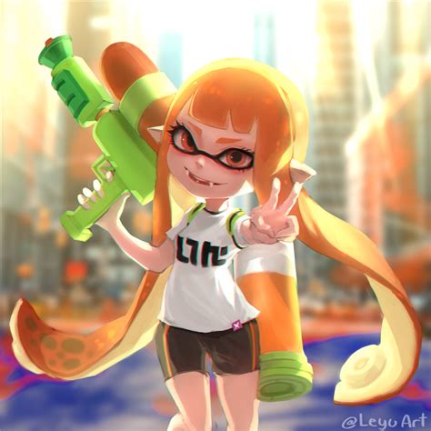 I drew a Fan Art for Inkling! : r/splatoon