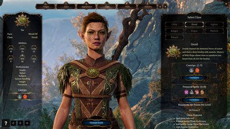 Baldur's Gate III's Newest Patch Introduces the Druid Class | RPGFan