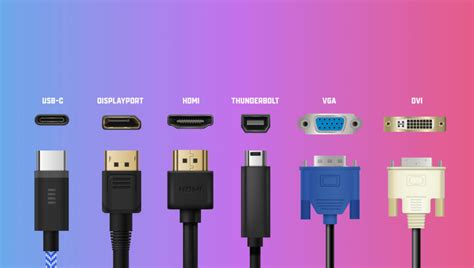 A Guide To The Different Types of Monitor Ports - Practically Networked