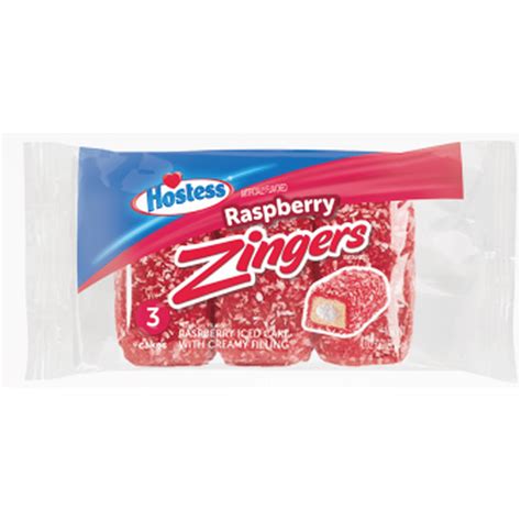 Hostess Raspberry Zingers, 13.4 oz - Walmart.com - Walmart.com