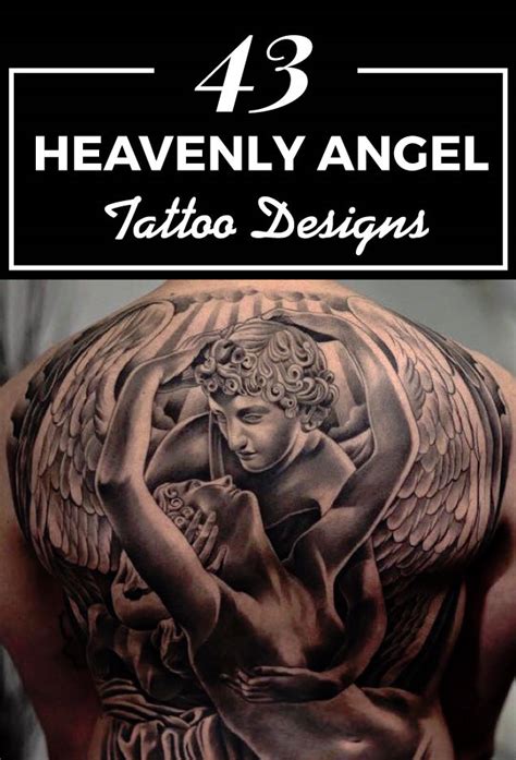 43 Heavenly Angel Tattoo Designs - TattooBlend