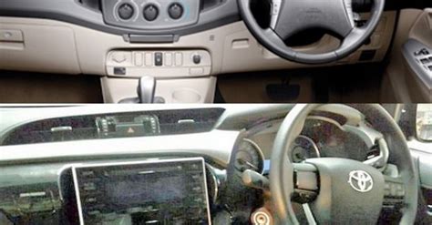 2016 Toyota Hilux Revo interior vs Hilux Vigo - Old vs New