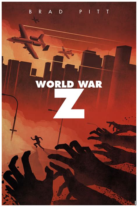 Awesome Set of WORLD WAR Z Fan-Made Poster Art — GeekTyrant