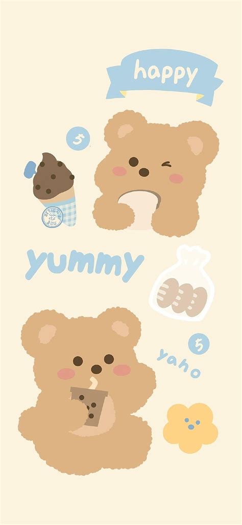 Aggregate more than 58 cute bear wallpaper - in.cdgdbentre