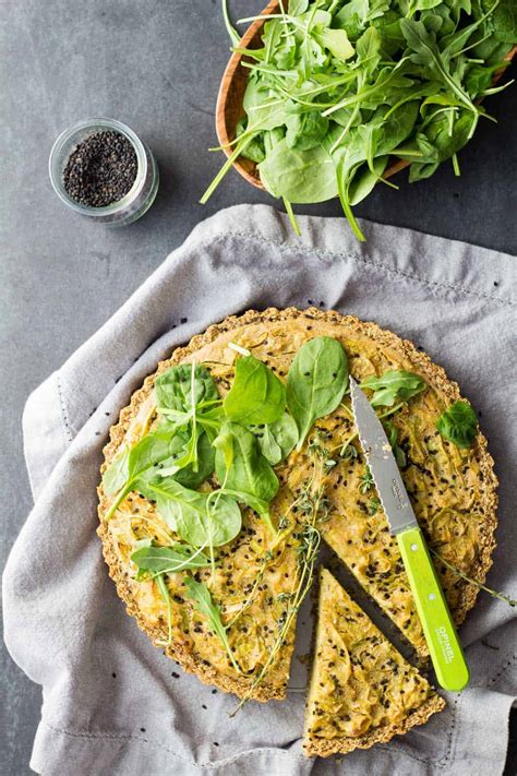 Vegan Quiche - Green Healthy Cooking