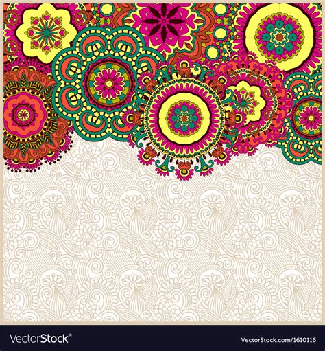 Vector Floral Pattern Background