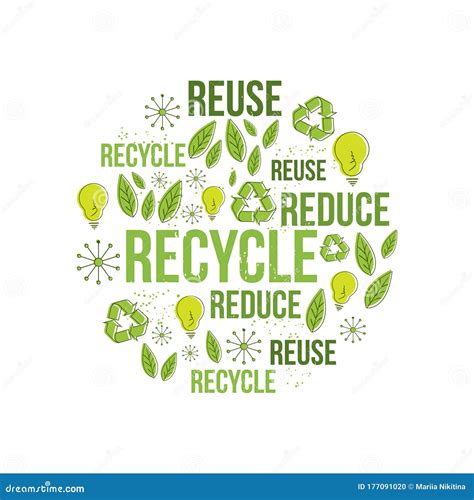 Reduce Reuse Recycle Poster - Mileyqwex