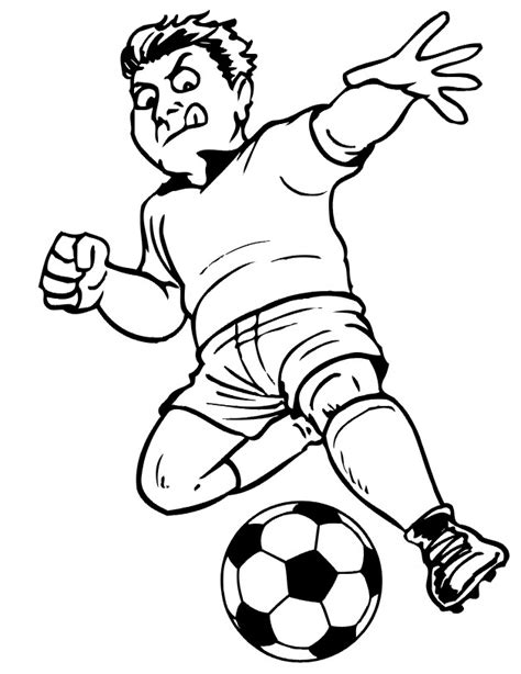 Free Printable Soccer Coloring Pages For Kids