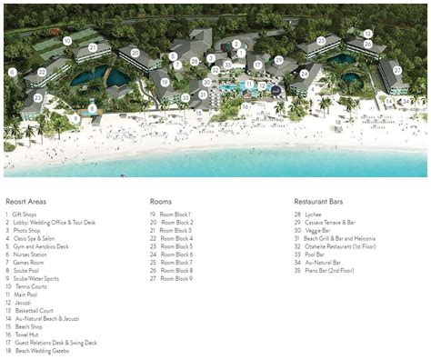 Resort Map | Couples Negril | Negril, Jamaica