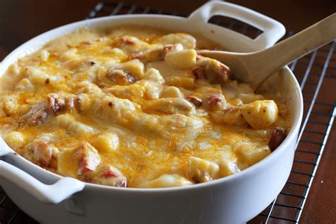 Potato Casserole With Andouille Sausage and Cheddar