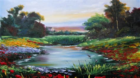 30 Magnificient Oil Paintings Landscape - Home, Family, Style and Art Ideas