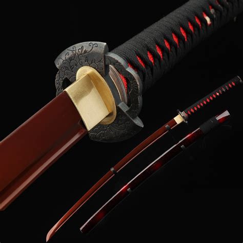 Samurai Sword | Handmade Japanese Samurai Sword 1060 Carbon Steel With ...