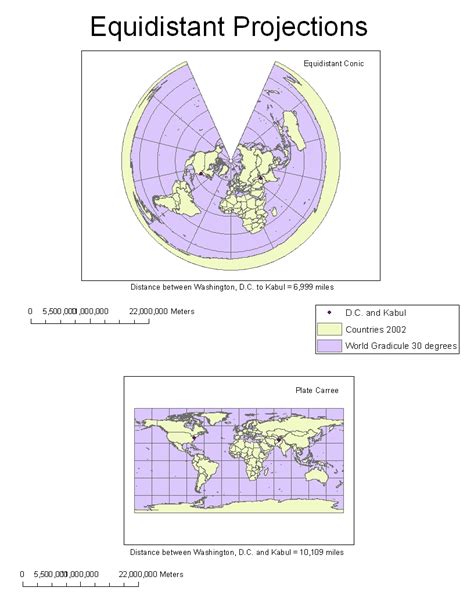 B. Law Geog 7: Equidistant Projections