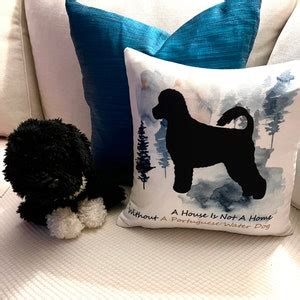 Custom Pet Portrait Pillow, Personalized Pet Pillow, Dog Lover, Home ...