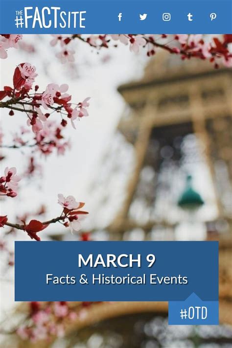 March 9: Facts & Historical Events On This Day - The Fact Site