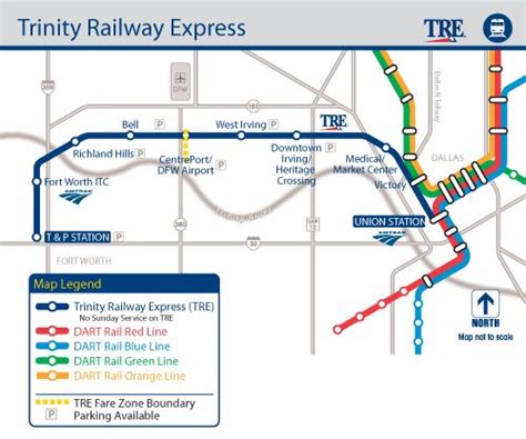 Trinity Railway Express Commuter Rail | Union station, Railway, Public ...