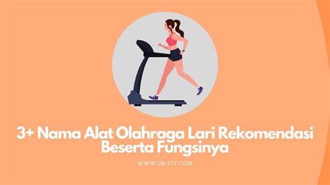 3+ Jenis Alat Gym untuk Olahraga Lari — OB-FIT.com