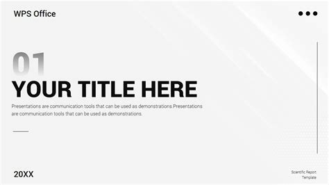 PPT of Black And White Minimalist University Education PPT Template ...