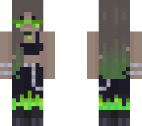 Neon Girl | Minecraft Skins