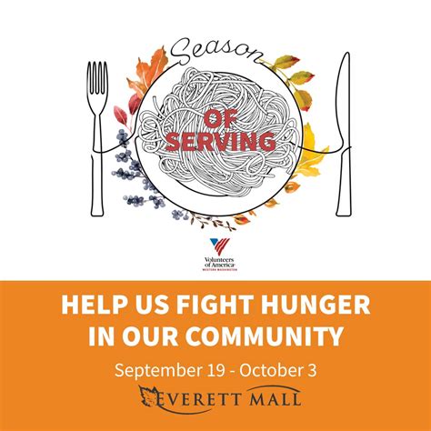 This fall, Everett Mall is partnering with Volunteers of America ...