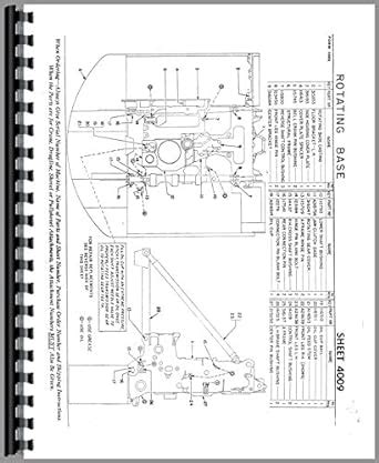 Northwest 25 Crane, Dragline, Shovel Crane Parts Manual: Amazon.com ...