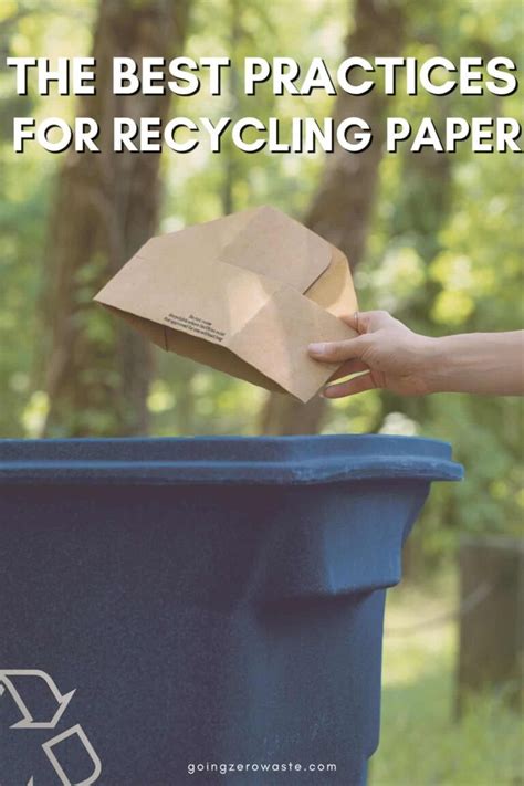 10 Tips for Recycling Paper - Going Zero Waste