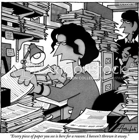 Messy Desk Cartoons and Comics - funny pictures from CartoonStock