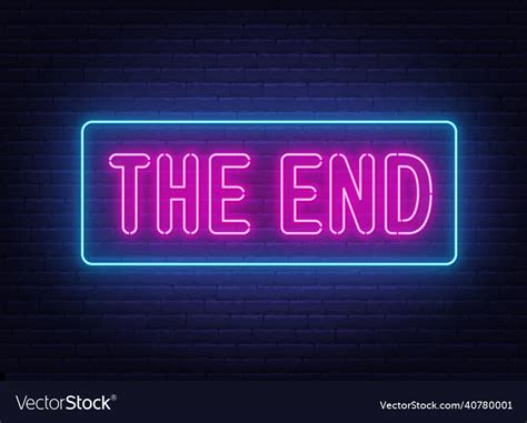 The End Sign