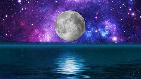 🔥 [40+] Moon Over Ocean Wallpapers | WallpaperSafari