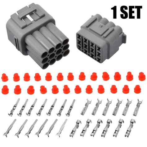 1 Set DJ712Y 2.3 Waterproof Electrical Wire Connector Plug 12 Pin Way ...