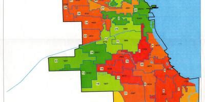 Chicago zoning map - Chicago zone map (United States of America)