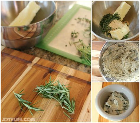 Rosemary & Thyme Butter Recipe from Our Herb Garden Plus a Garden ...