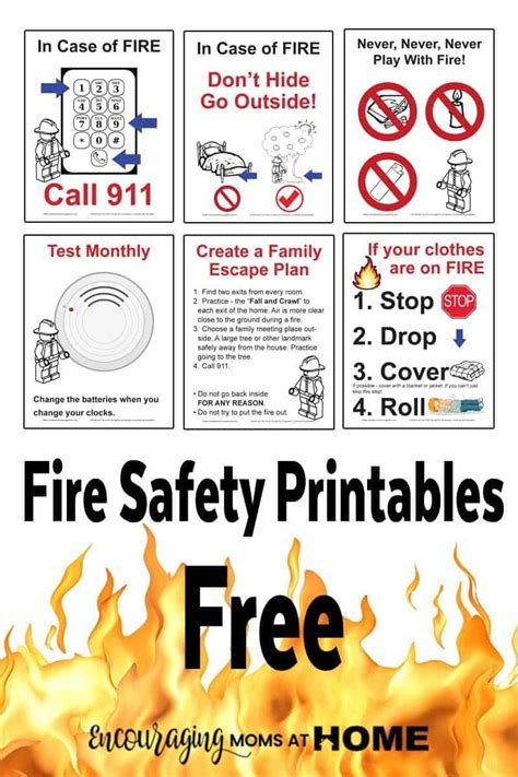 Fire Safety Posters Free Printable - FREE PRINTABLE TEMPLATES