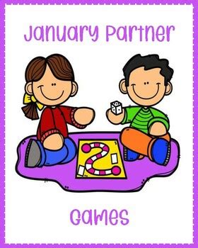 January Activities for Centers.... Playing with a Friend (s) | TPT