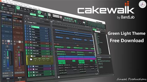 Free theme for Cakewalk by Bandlab | Jinwal Productions - YouTube