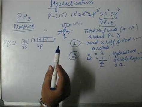 Bonding in PH3 using Hybridization - YouTube