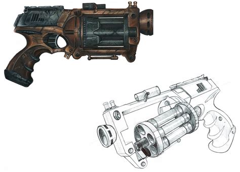 VanruWorks: Steampunk Gun