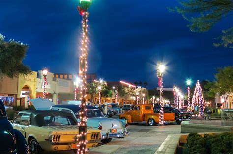 Wallpaper : cityscape, night, evening, Christmas, Ford, Arizona, Chevy ...